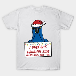 Only Bite Naughty Kids Hyacinth Macaw T-Shirt